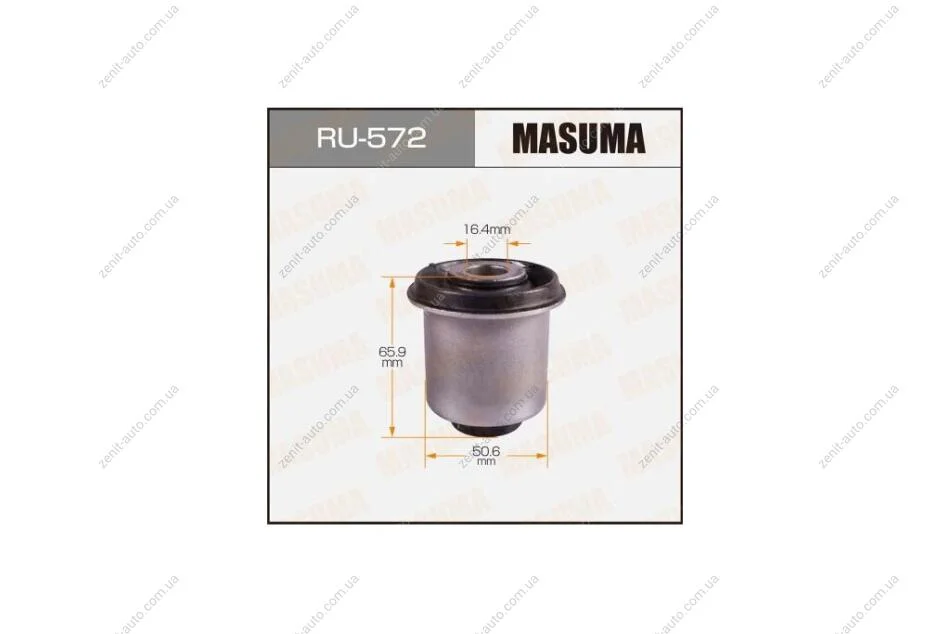 Сайлентблок переднего нижнего рычага Mitsubishi L200, Pajero Sport (05-) (RU-572) MASUMA RU572 (фото 1)