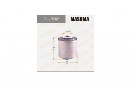 Сайлентблок переднього нижнього важеля зовнішній Mazda 6 (02-08) (RU-582) MASUMA RU582