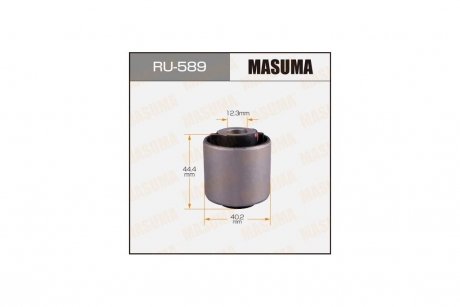 Сайлентблок переднього нижнього важеля Mazda 6 (07-12) (RU-589) MASUMA RU589 (фото 1)