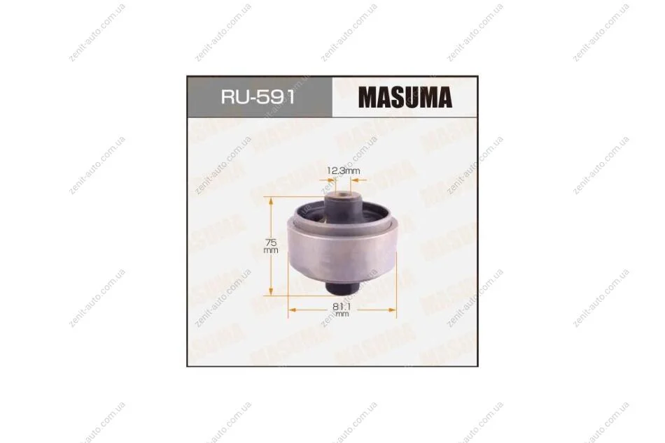 Сайлентблок (RU-591) MASUMA RU591 (фото 1)
