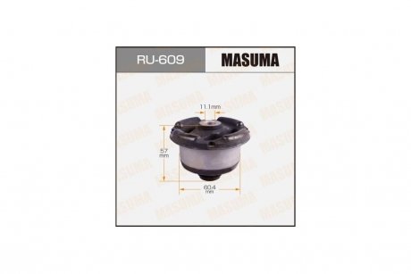 Сайлентблок заднього диференціалу Honda CR-V (01-16) (RU-609) MASUMA RU609 (фото 1)