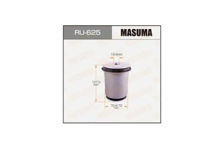 Сайлентблок переднього нижнього важеля Toyota Land Cruiser (07-), Sequoia (07-17), Tundra (06-) (RU-625) MASUMA RU625