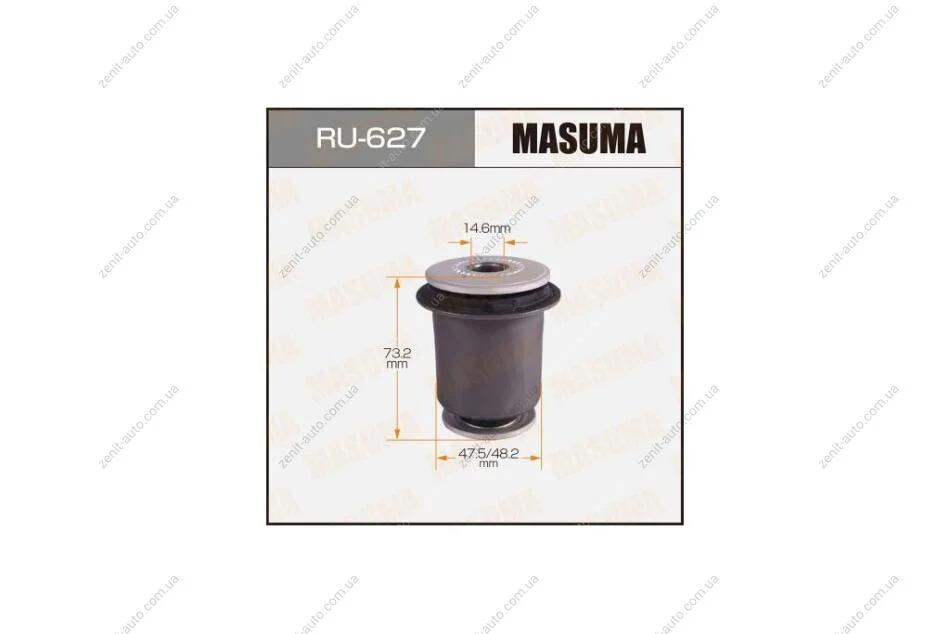 Сайлентблок TOYOTA FORTUNER, HILUX передн нижн (RU-627) MASUMA RU627 (фото 1)