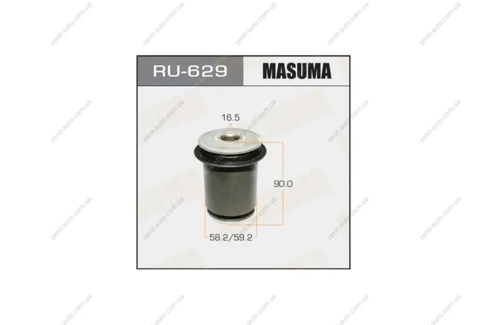 Сайлентблок (RU-629) MASUMA RU629 (фото 1)