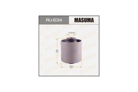 Сайлентблок заднього поздовжнього важеля Toyota Land Cruiser (07-) (RU-634) MASUMA RU634