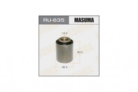 Сайлентблок заднього поперечного важеля Toyota Land Cruiser (07-) (RU-635) MASUMA RU635 (фото 1)