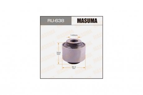Сайлентблок стійки переднього стабілізатора Toyota Land Cruiser (07-) (RU-638) MASUMA RU638 (фото 1)