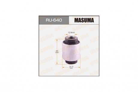 Сайлентблок задньої цапфи Infinity FX37 (08-13) / Nissan Murano (08-16), Teana (06-) (RU-640) MASUMA RU640 (фото 1)