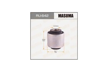 Сайлентблок задньої цапфи Nissan Murano (08-14), Teana (08-14) (RU-642) MASUMA RU642