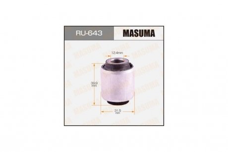 Сайлентблок задньої цапфи Nissan Teana (08-14) (RU-643) MASUMA RU643 (фото 1)