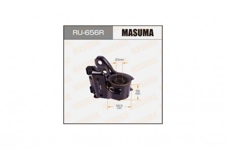 Сайлентблок переднього нижнього важеля задній правий Honda CR-V (06-11) (RU-656R) MASUMA RU656R