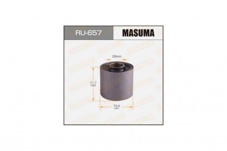 Сайлентблок (RU-657) MASUMA RU657 (фото 1)