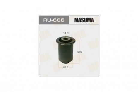 Сайлентблок переднього нижнього важеля Nissan Navara, Pathfinder (05-) (RU-666) MASUMA RU666 (фото 1)