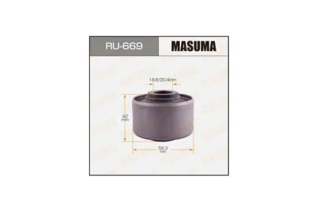 Сайлентблок MURANO/ Z51 задний (RU-669) MASUMA RU669