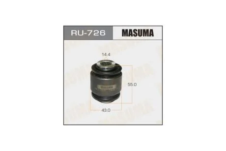 Сайлентблок задньої цапфи (плаваючий) Toyota Land Cruiser Prado (09-) (RU-726) MASUMA RU726
