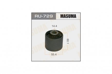 Сайлентблок LAND CRUISER, LX470 / UZJ100L, UZJ100W задн. (RU-729) MASUMA 'RU-729