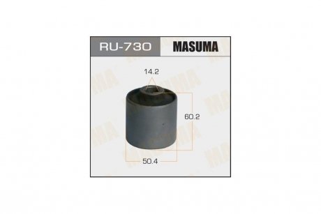 Сайлентблок заднього поперечного важеля Toyota Land Cruiser (-07) (RU-730) MASUMA RU730
