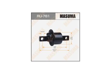 Сайлентблок задн Mitsubishi COLT, COLT PLUS / Z23W, Z33A MASUMA 'RU781