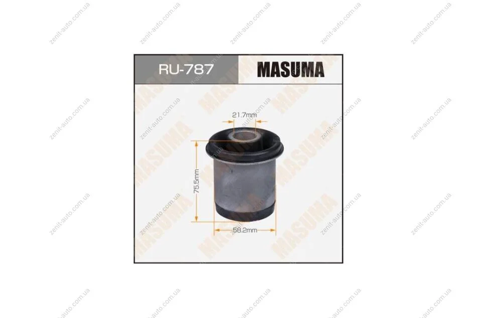 Сайлентблок (RU-787) MASUMA RU787 (фото 1)