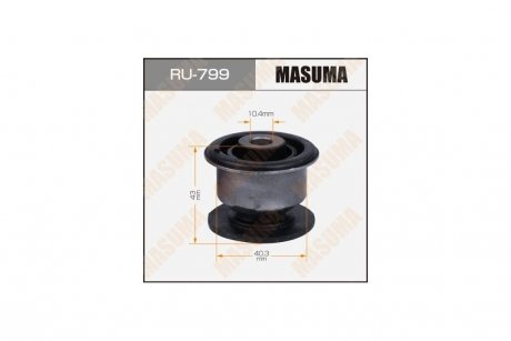 Сайлентблок VAG Q7, TOUAREG 02- передня верхня (RU-799) MASUMA 'RU-799