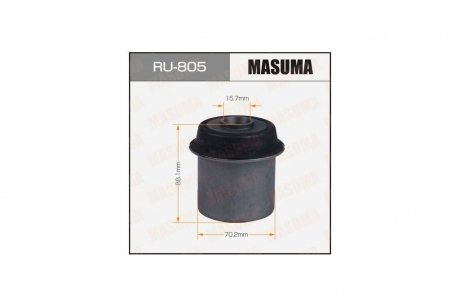 Сайлентблок задн (RU-805) MASUMA 'RU-805 (фото 1)