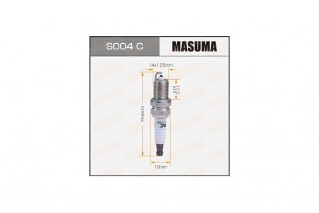 Свіча запалювання MASUMA S004C (фото 1)