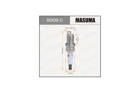 Свіча запалювання (S009C) MASUMA 'S009C