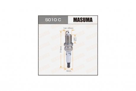Свеча зажигания NICKEL ZFR5F-11 (2262) MASUMA S010C