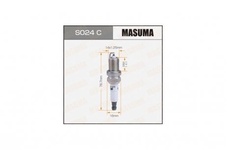 Свіча запалювання MASUMA S024C (фото 1)