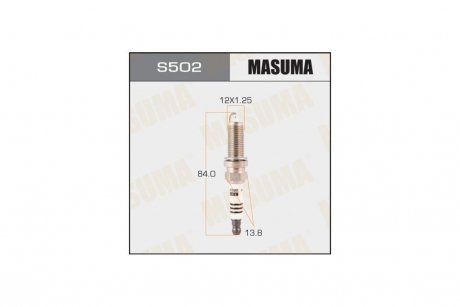 Свіча запалювання MASUMA S502IP (фото 1)
