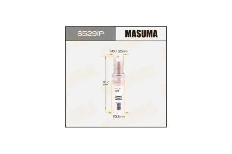 Свіча запалювання MASUMA S529IP
