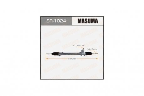 Рейка рульова PRIUS/ZVW30L ZVW35L (SR-1024) MASUMA SR1024 (фото 1)