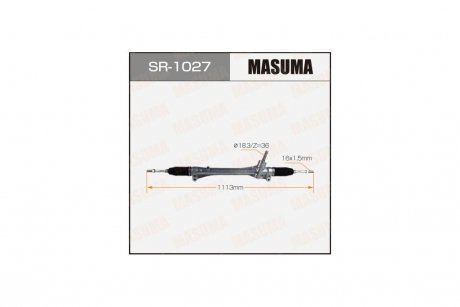 Рейка рульова RX450H RX350/GYL10L GGL15L (SR-1027) MASUMA SR1027 (фото 1)