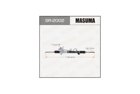 Рейка рулевая Nissan X-TRAIL / T30 LHD (SR2002) MASUMA 'SR2002