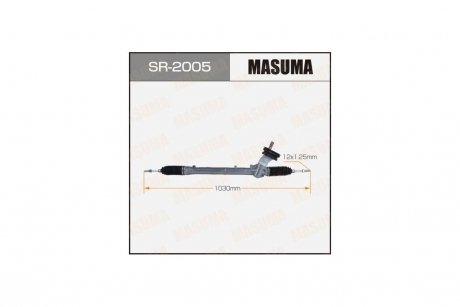 Рейка рульова TIIDA NOTE / C11 XE11E (SR-2005) MASUMA SR2005 (фото 1)