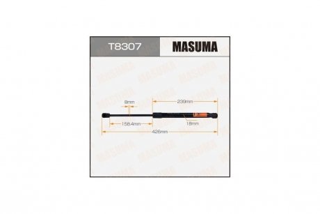 Амортизатор багажника L=426mm MASUMA T8307