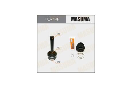 ШРУС 27x60x26 TOYOTA HIACE IV (95-11) (TO-14) MASUMA TO14