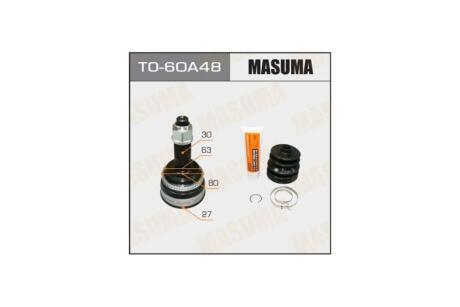 ШРУС наружный Toyota Camry (11-17) (нар:30/вн:27) (TO-60A48) MASUMA TO60A48