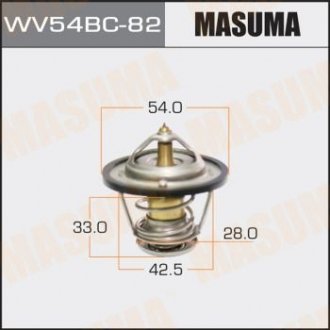 Термостат WV54BC-82 HYUNDAI SANTA FE III (WV54BC-82) MASUMA 'WV54BC82