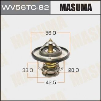 Термостат WV56TC-82 SUBARU OUTBACK (WV56TC-82) MASUMA 'WV56TC82