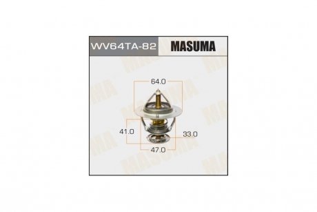 Термостат WV64TA-82 HYUNDAI TUCSON (WV64TA-82) MASUMA 'WV64TA82