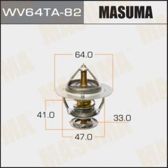Термостат WV64TA-82 HYUNDAI TUCSON (WV64TA-82) MASUMA 'WV64TA82