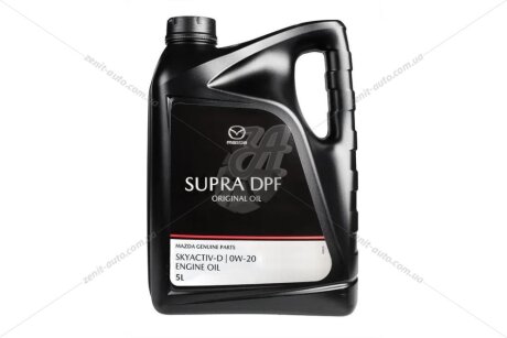 Олива моторна Original Oil SUPRA DPF 0W-20 5L MAZDA '229492