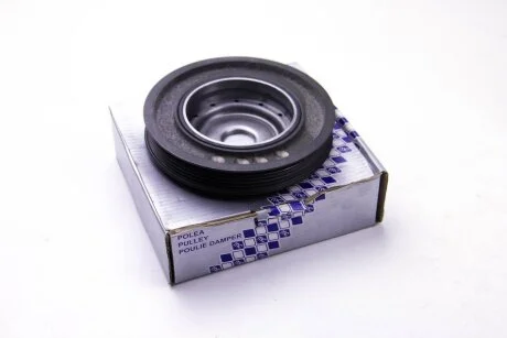 Шкив коленвала Renault Megane, Clio, Modus 1.4, 1.6 (02-) Metalcaucho '04162