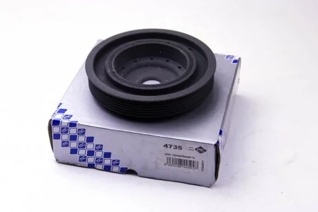 Шкив коленвала Renault Kangoo, Megane 1.5DCI (04-) Metalcaucho '04735