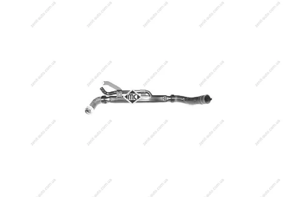 Патрубок радіатора Peugeot 406 2.1TD (96-04) Metalcaucho '08574 (фото 1)