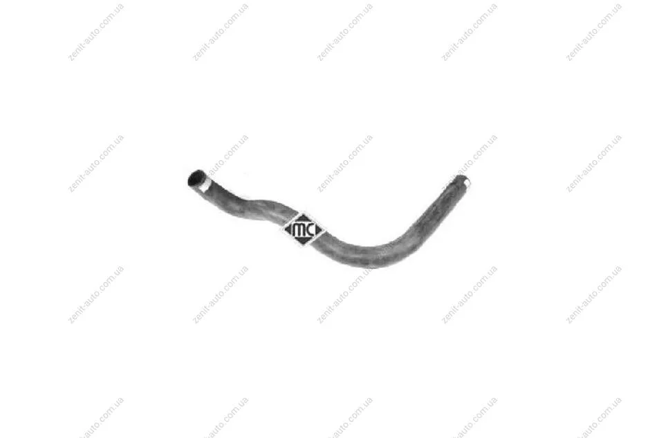 Патрубок радіатора Peugeot 406 2.0HDI (98-01) Metalcaucho '08600 (фото 1)