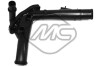 Патрубок радиатора Renault Clio, Kangoo, Logan 1.5dCi (K9K) (01-) Metalcaucho 3195 (фото 1)