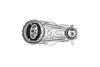 Подушка ДВС Renault Megane III 2.0 CVT (09-) Metalcaucho 58581 (фото 1)