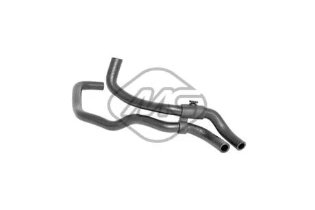 Патрубок пічки Fiat Doblo 1.3 D Multijet (05-) Metalcaucho 98492